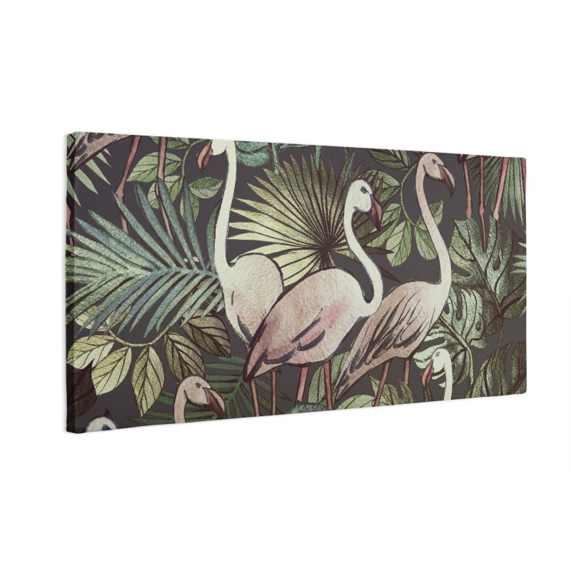 Akwarelowe flamingi