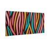 Kolorowe pionowe fale