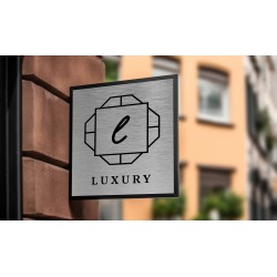 Własny szyld reklamowy z dibondu