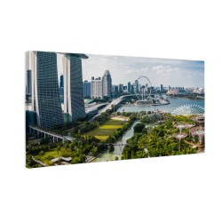 Widok na Singapur