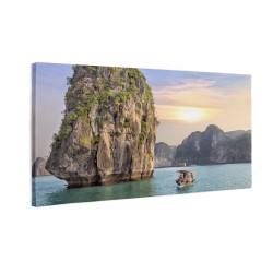 Krajobraz zatoka Halong