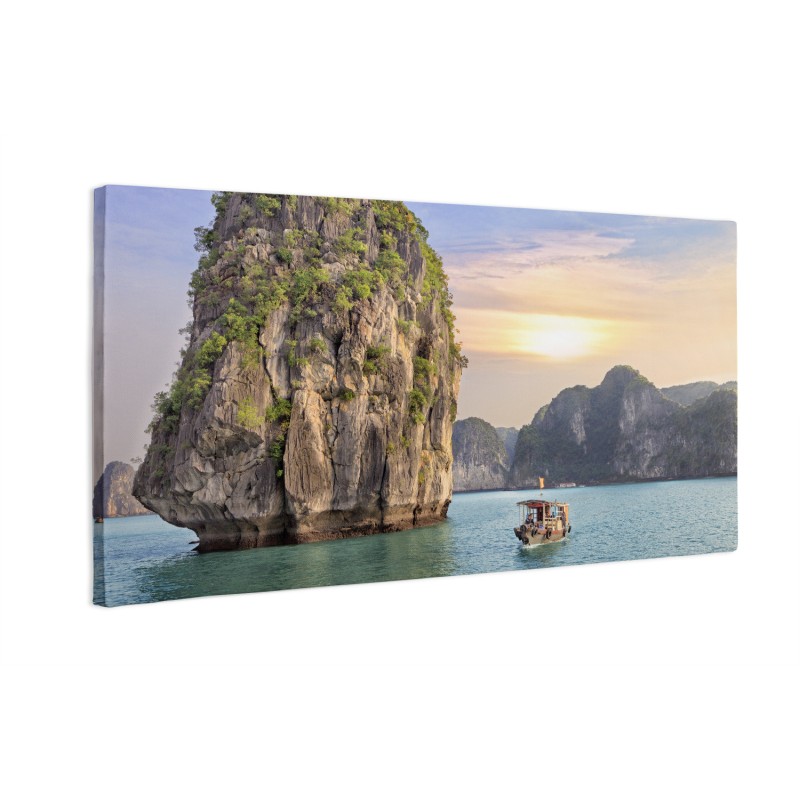 Krajobraz zatoka Halong