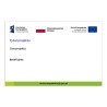 Tablica informacyjna unijna dibond