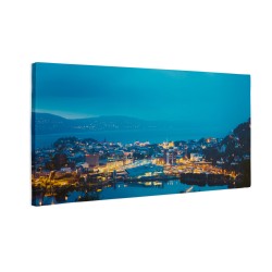 Miasto Bergen w Norwegii