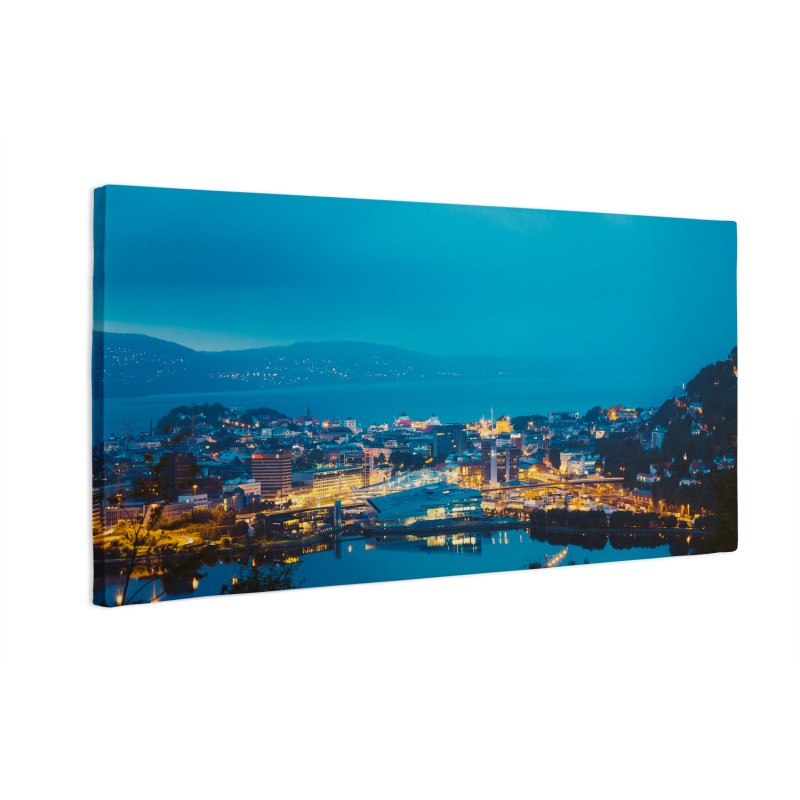 Miasto Bergen w Norwegii