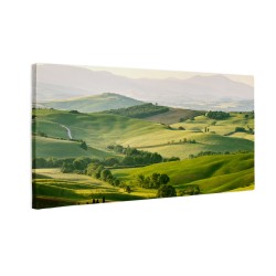 Panorama pięknej polany