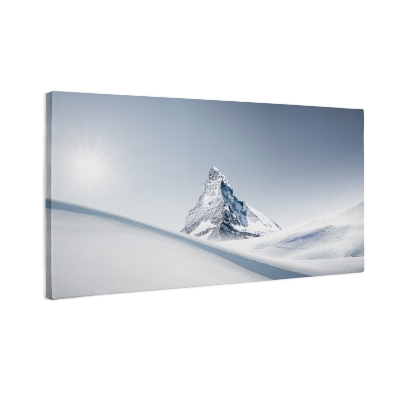 Matterhorn zimą