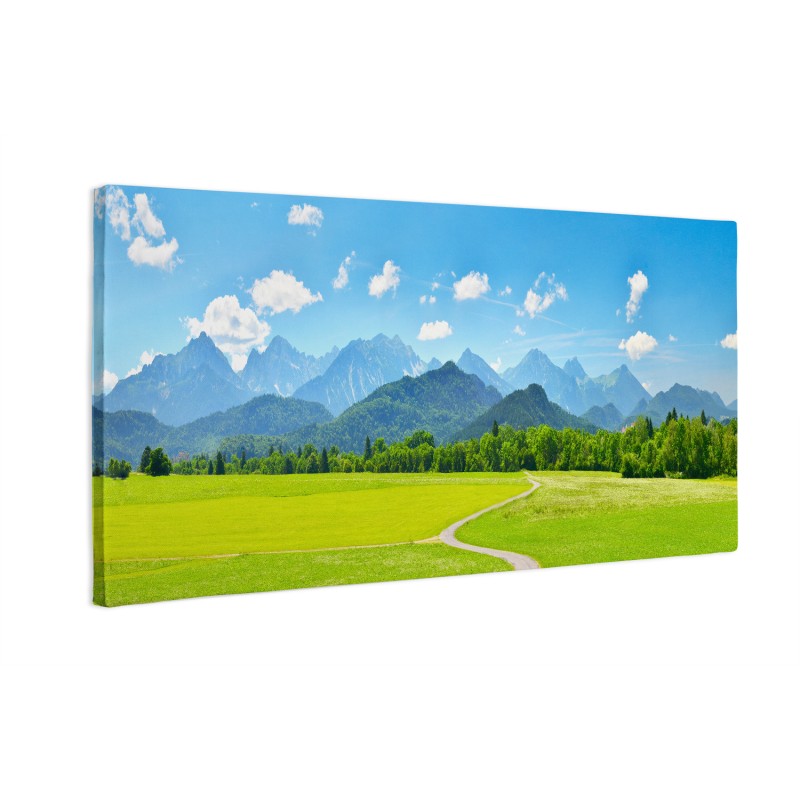 Panorama letnich gór