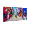 Wyspie Burano w Wenecji