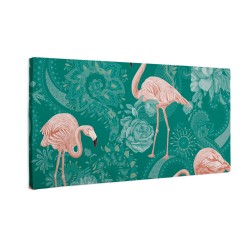 Różowe flamingi