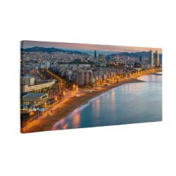 Barcelona o zmierzchu