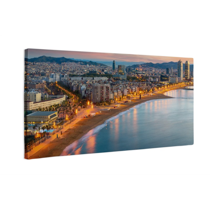 Barcelona o zmierzchu