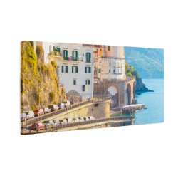 Poranny widok na Amalfi