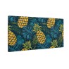 Ananas i liście monstera