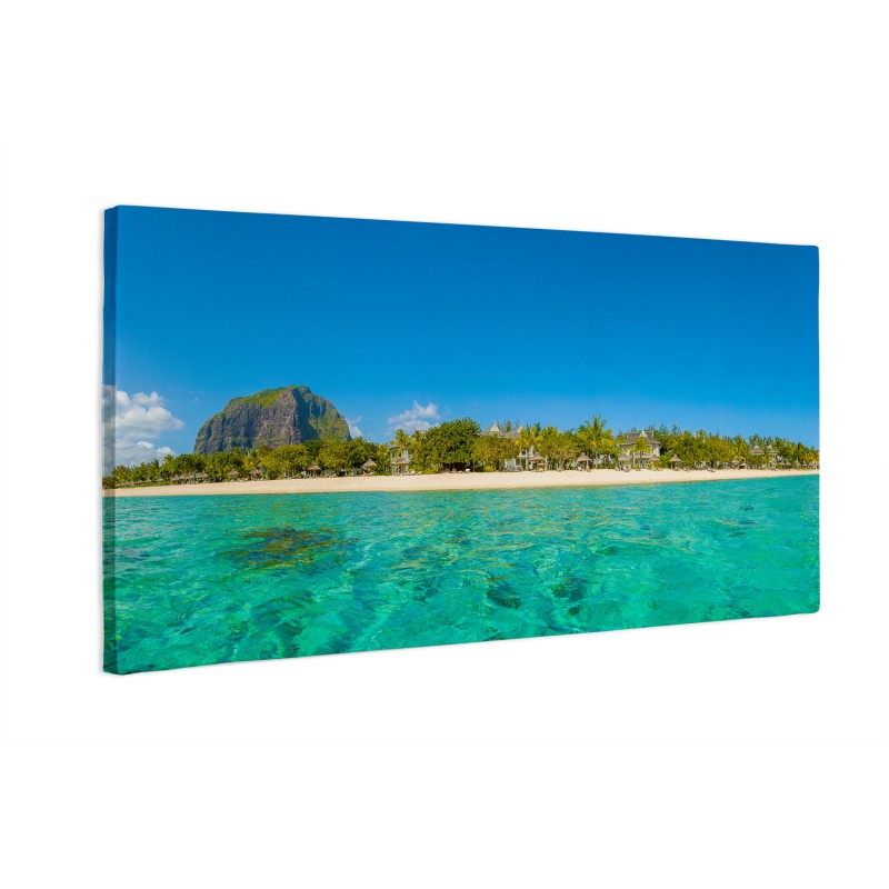 Widok na wyspę Mauritius