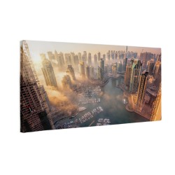 Widok z góry na Dubaj