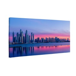 Zachód słońca w Dubaju