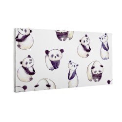 Panda na białym tle