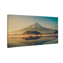 Góra Fuji o zachodzie