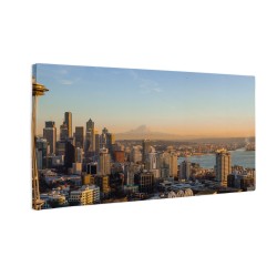 Zachód słońca w Seattle