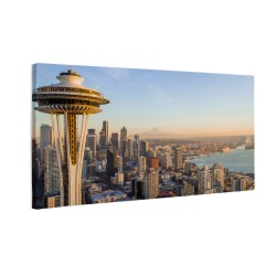 Zachód słońca w Seattle