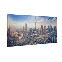 Panorama miasta w Dubaju