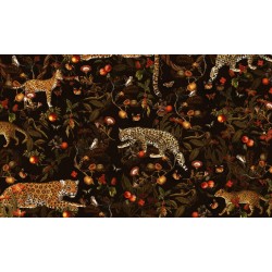 Leśny jaguar nocą