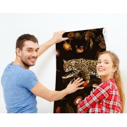 Leśny jaguar nocą