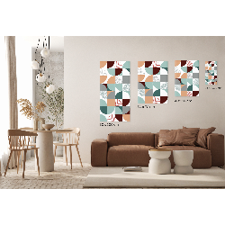 Geometria w stylu retro