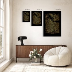 Mapa Amsterdamu