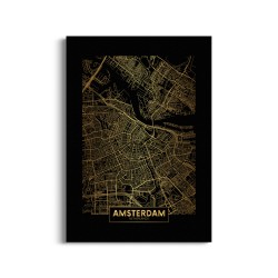 Mapa Amsterdamu