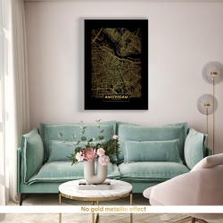 Mapa Amsterdamu