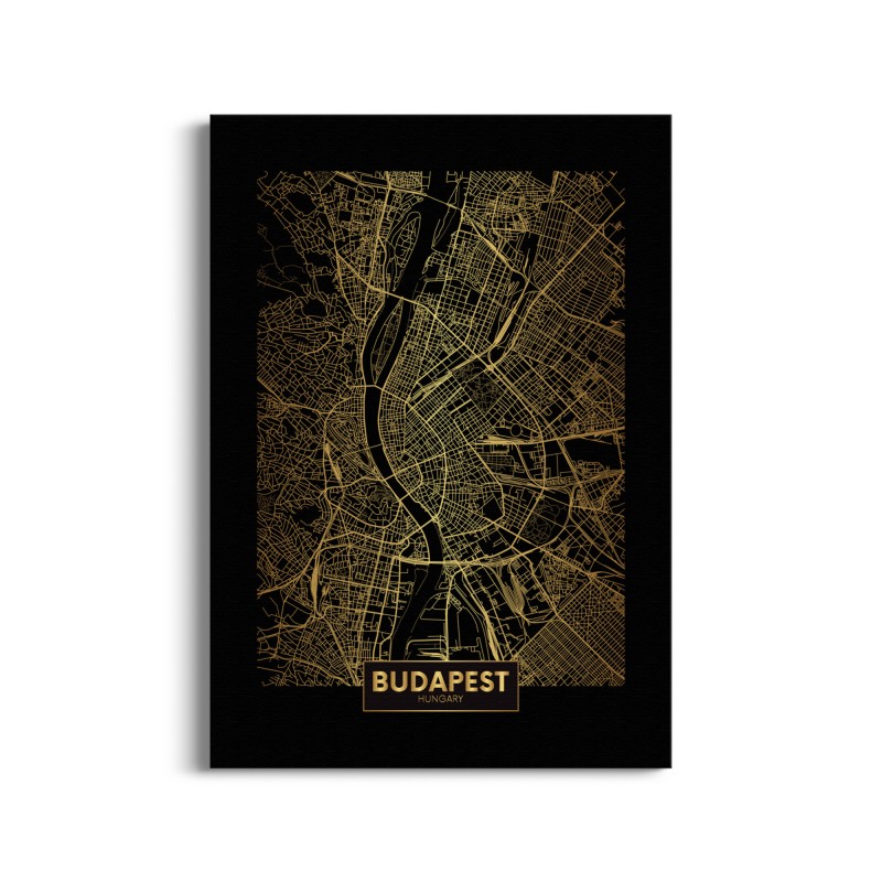 Mapa Budapesztu