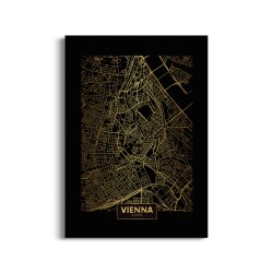 Mapa Wiednia