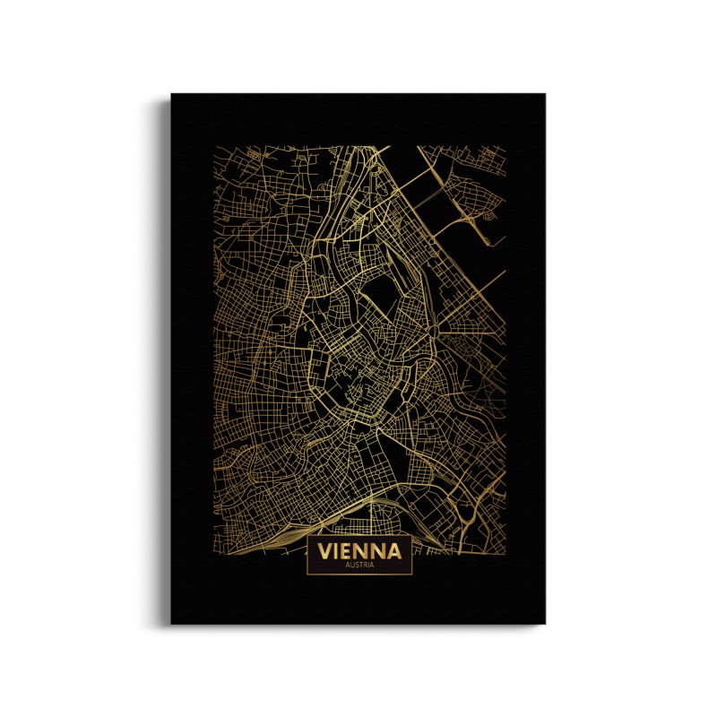 Mapa Wiednia