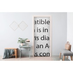 Naklejka na drzwi